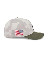 New Era Men's Light Beige/Olive Minnesota Twins 2025 Armed Forces Day Low Profile 59FIFTY Fitted Hat