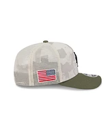 New Era Men's Light Beige/Olive New York Mets 2025 Armed Forces Day 9SEVENTY Adjustable Hat
