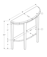 Modern End Table with Bottom Shelf for Storage