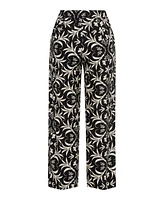 Olsen Women's Anna Fit Ornamental Cropped Pant