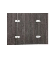 Expandable Rectangular End Table for Living Room or Office Use
