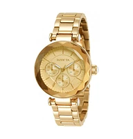 Invicta Women's 31297 Angel Quartz Chronograph Gold Dial Watch