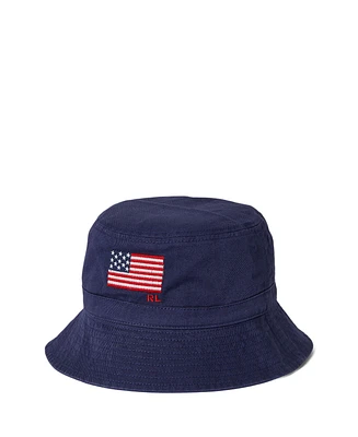 Polo Ralph Lauren Big Boys Flag Twill Bucket Hat
