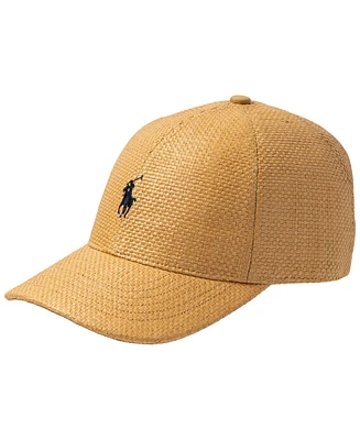 Polo Ralph Lauren Men's Straw Baseball Hat