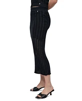 Dkny Jeans Women's Cable Pointelle-Stitch Skirt