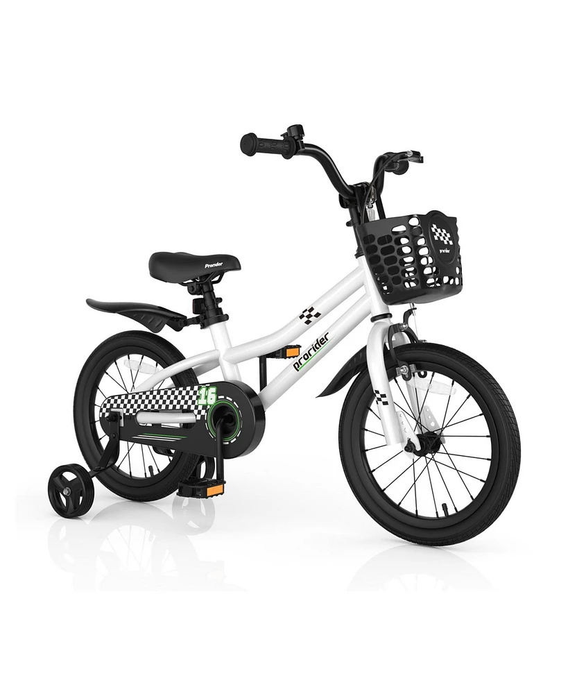 16 Inch Kids Bike with Removable Training Wheels