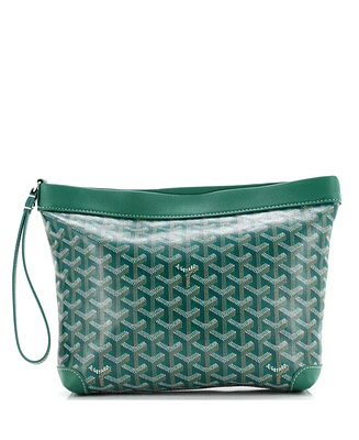 Pre-Owned Goyard Goyardine Conti Pouch Coated Canvas