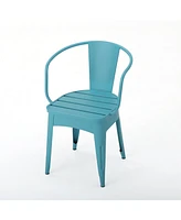 3-Piece Metal Patio Conversation Seating Set