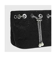 Women's Stud Chain Handbag - Black