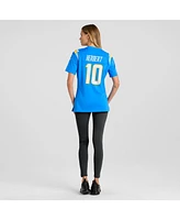 Women's Justin Herbert Powder Blue Los Angeles Chargers Game Jersey