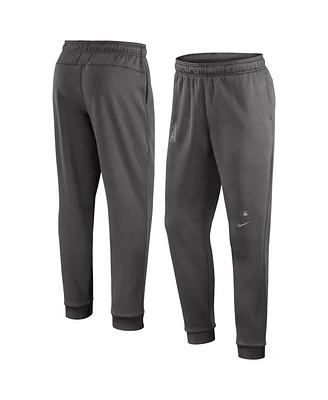Nike Men's Gray Los Angeles Angels Authentic Collection Travel Player Performance Pants