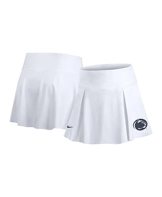 Nike Women's White Penn State Nittany Lions Club Tennis Skirt with Shorts
