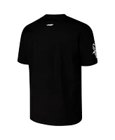 Pro Standard Men's Black Chicago White Sox Turn It Up Dropped Shoulder T-Shirt