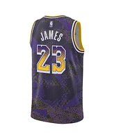 Nike Men's and Women's LeBron James Purple Los Angeles Lakers 2025 Select Series Swingman Player Jersey
