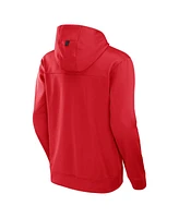 Fanatics Men's Red Chicago Bulls Reserve Defender Pullover Hoodie