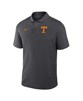 Nike Men's Anthracite Tennessee Volunteers Primetime Victory Primary Logo Performance Polo Shirt