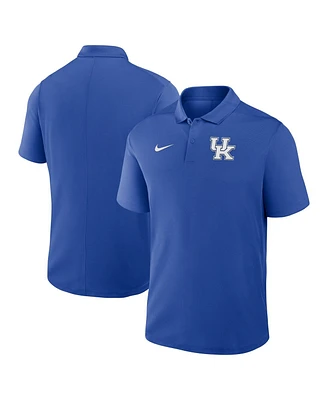 Nike Men's Royal Kentucky Wildcats Primetime Victory Primary Logo Performance Polo Shirt