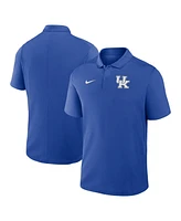 Nike Men's Royal Kentucky Wildcats Primetime Victory Primary Logo Performance Polo Shirt