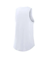 Nike Women's White San Diego Padres City Connect Tricode High Neck Performance Tank Top
