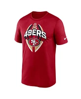 Nike Men's Scarlet San Francisco 49ers Legend Icon Performance T-Shirt