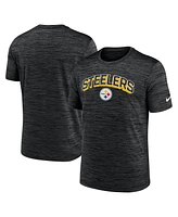 Nike Men's Black Pittsburgh Steelers Velocity Performance T-Shirt