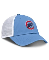 Nike Men's Light Blue/White Chicago Cubs Club Trucker Adjustable Hat