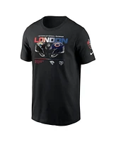 Nike Men's Black Jacksonville Jaguars vs. Chicago Bears International Games London 2024 T-Shirt