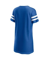 Women's Fanatics Royal Los Angeles Dodgers Iconic Mesh Dress