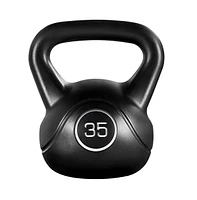 Yaheetech 35lb Kettlebell Hdpe Coated Kettle Bells for Home Gym