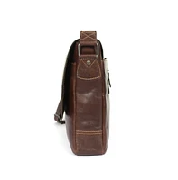 Polaris Leather Messenger Bag