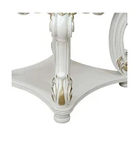 Contemporary Square End Table with Manufactured Wood Finish