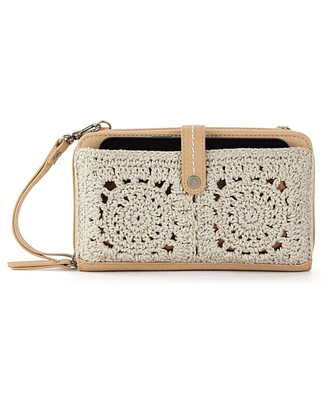 The Sak Iris Crochet Convertible Mini Crossbody Bag