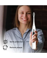 Pursonic Mario Lopez Triple-Head Electric Tooth Wizard - 30,000 Strokes Per a Minute