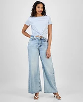 Guess Women's Briana-Short Sleeve Logo T-Shirt
