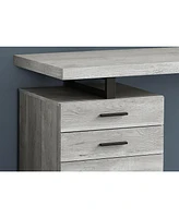 Computer Desk with Three Drawers – Space-Saving Design for Any Room