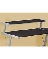 Contemporary L-Shaped Computer Desk for Gaming or Office – Large Worktop