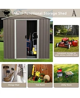 6ft x 5ft Outdoor Metal Storage Shed
