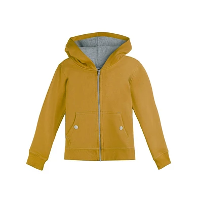 Mightly Kids Fair Trade Organic Cotton Zip-Up Pocket Hoodie