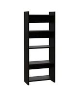32" Black Computer Desk Desk and Bookshelf Set