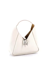 Pre-Owned Givenchy Mini Padlock Hobo Leather
