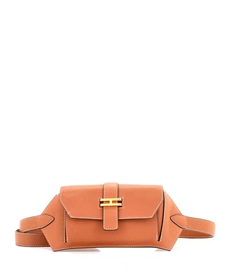 Pre-Owned Hermes Elan Pocket 24 Belt Bag Swift