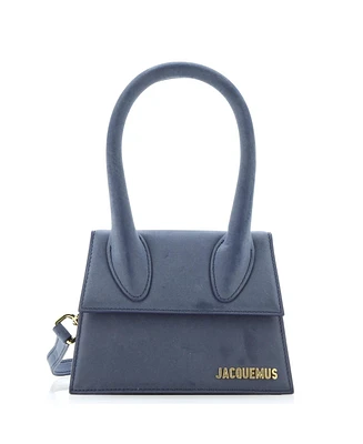 Pre-Owned Jacquemus Le Chiquito Noeud Bag Suede