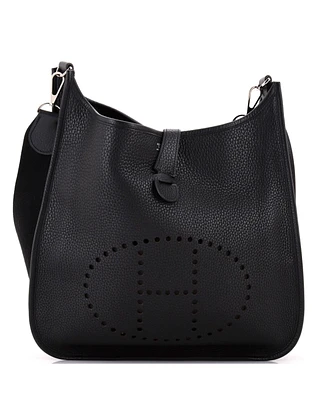 Pre-Owned Hermes Gm Evelyne Bag Gen I Clemence