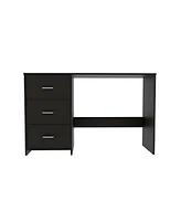 Contemporary Computer Desk with Three Drawers for Office Organization