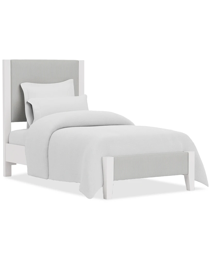 Catriona Twin Upholstered Bed, Created for Macy's
