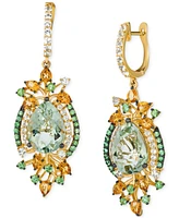 Le Vian Multi-Gemstone Statement Charm Hoop Earrings (13-3/4 ct. t.w.) in 14k Yellow Gold