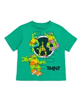 Teenage Mutant Ninja Turtles Donatello Leonardo Michelangelo Raphael T-Shirt and Shorts Outfit Set Toddler to Big Kid