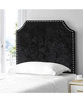 Bevel Tacked Plush Headboard