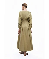 Nocturne Women's Pleated Midi Dress
