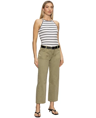 Sanctuary Women's District Twisted-Seam Column Ankle Jeans